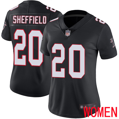 Atlanta Falcons Limited Black Women Kendall Sheffield Alternate Jersey NFL Football 20 Vapor Untouchable